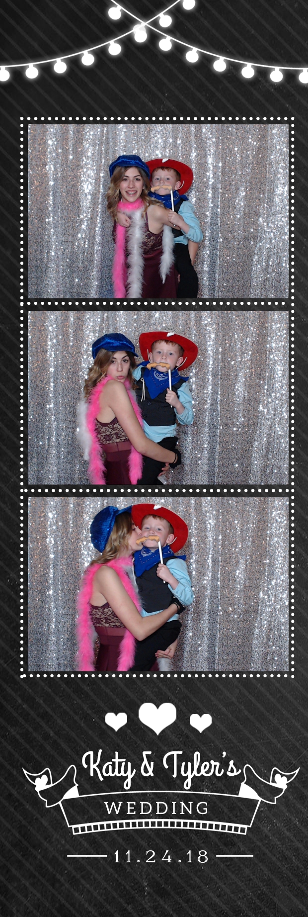 Katy and Tyler's wedding  | View more photos from the event at gallery.photoboothbillings.com/u/PhotoBoothBillings/Katy-and-Tylers-wedding
